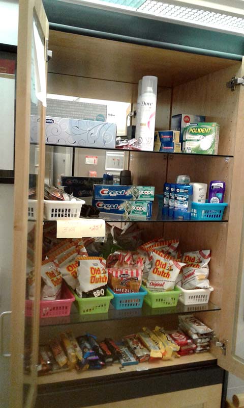 Tuck Shop sponsored by the Chemainus Health Care Aux